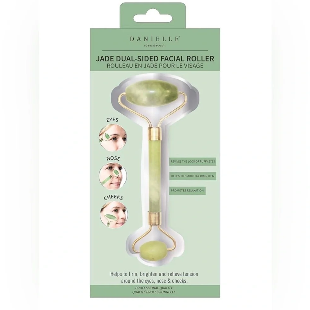 Danielle Jade Dual-Sided Facial Roller - Green - Picture 1 of 3